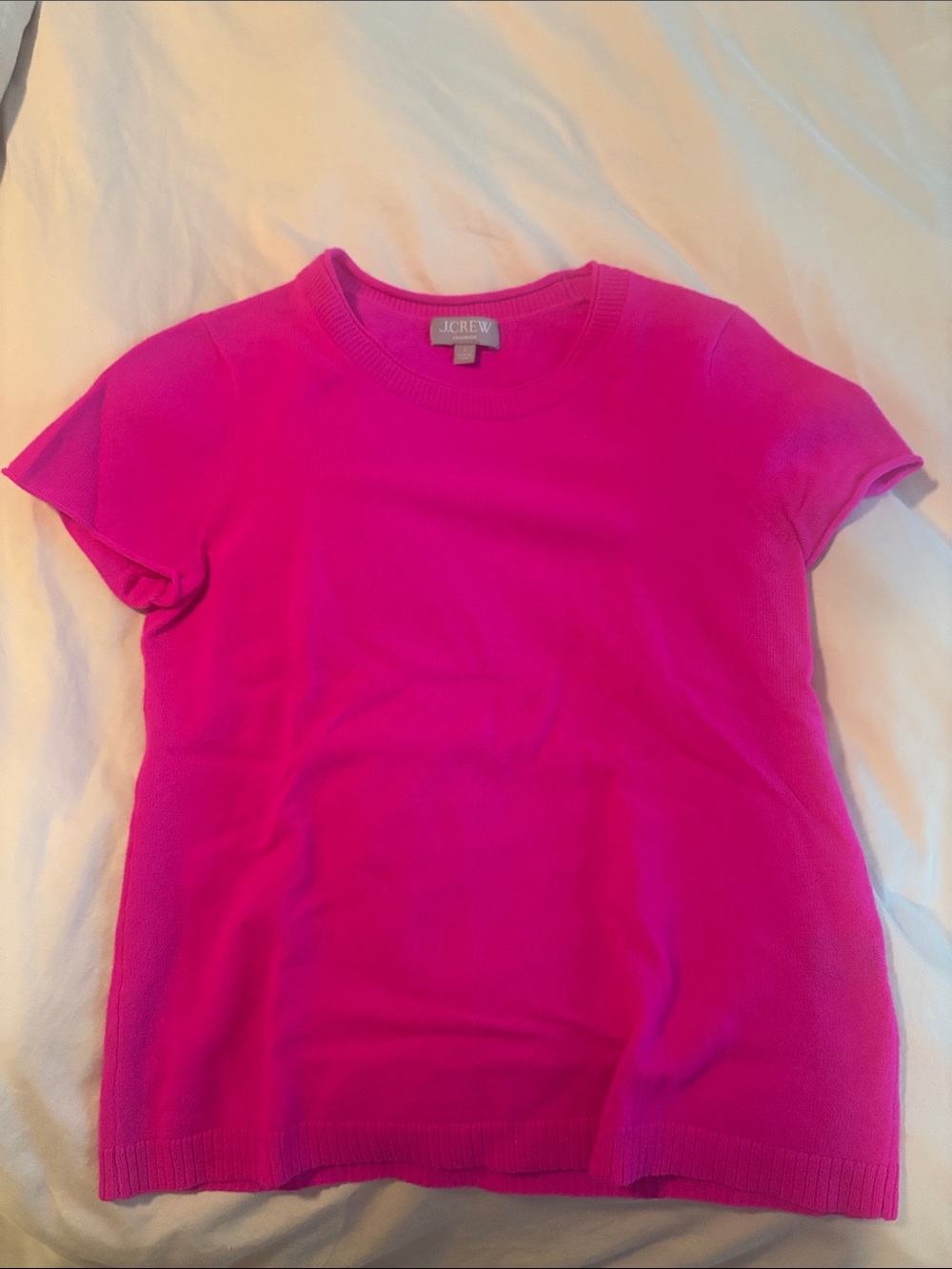 J. Crew Cashmere Short Sleeve